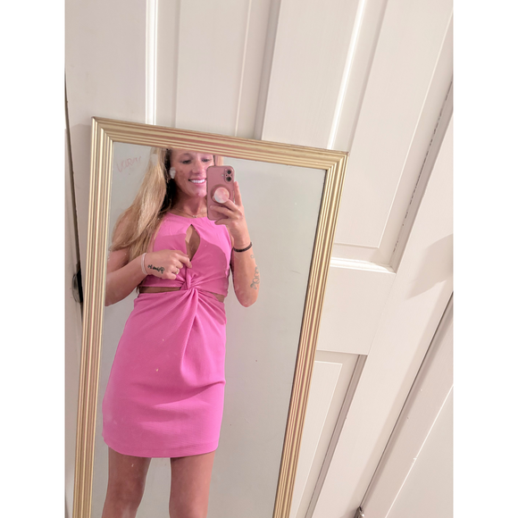 Wild Fable Dresses & Skirts - Wild Fable Pink Mini Dress with Cutout Detail